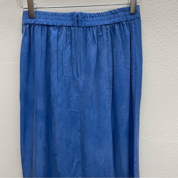 New Frontier Clothing Co Vintage Blue Maxi Skirt Size Medium - Picture 8 of 8